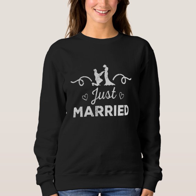 Cute Ny gifta Giftermål Frieri Brides T Shirt (Framsida)