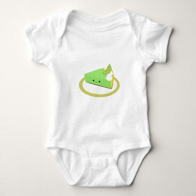 Cute Nyckel Lime Paj Tee (Framsida)