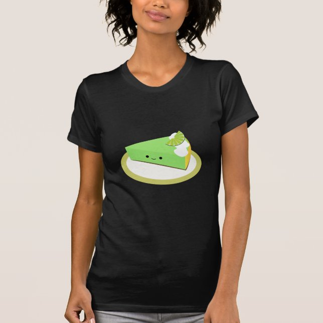 Cute Nyckel Lime Paj Tee Shirt (Framsida)