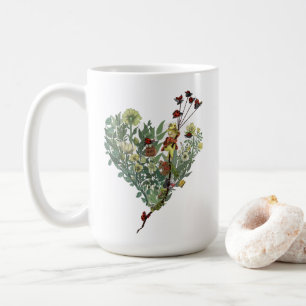 Cute Nyckelpiga inspirerande Äventyr-offertfack Kaffemugg