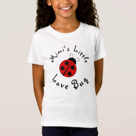 Cute Nyckelpiga Personlig Mimis lilla Kärlek Kryp T Shirt