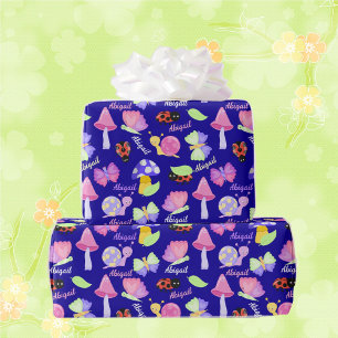 Cute Nyckelpigas Personalize Namn Gift Cute Presentpapper