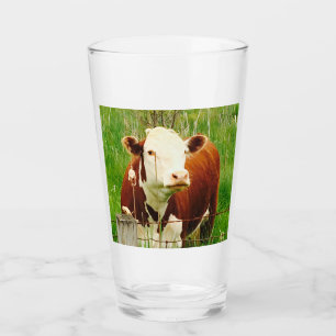Cute Nyfiken Cow 4 Clyde Glaskopp