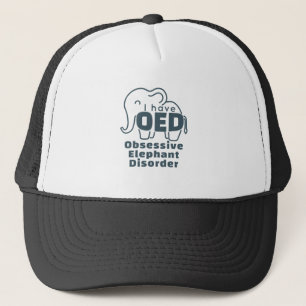 Cute Obsessive Elefant Störning Keps