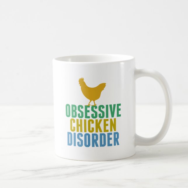 Cute Obsessivt Chic Disorder Kaffemugg (Höger)