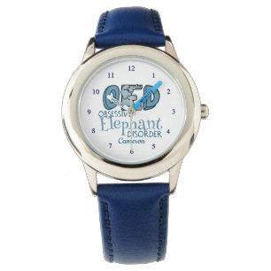 Cute Obsessivt Elephant Disorder Armbandsur