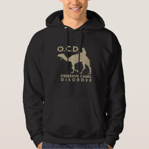 Cute Ocd Obsessivt Camel Disorder Djurförsök Hoodie