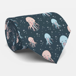 Cute Ocean CreatSea Life Neck Tie Slips
