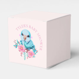 Cute och Adsible Blue Baby Parrot Presentaskar