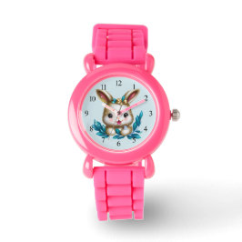 Cute och Adsible Kawaii Baby Bunny Armbandsur