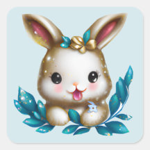 Cute och Adsible Kawaii Baby Bunny