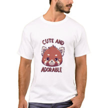 Cute och Adsible Red Panda