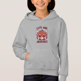 Cute och Adsible Red Panda T Shirt