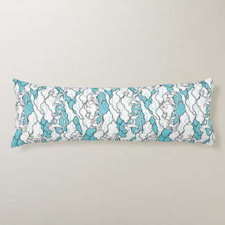 Cute och Adsible Rocking Horse Kroppskudde