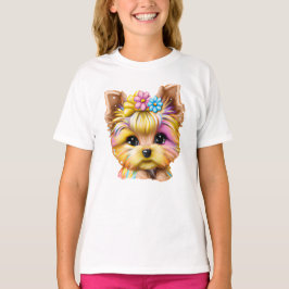 Cute och Adworthy Baby Yorkie T Shirt