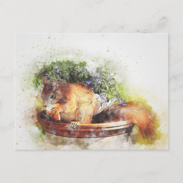 Cute och artig vykort (Framsida)