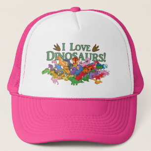 Cute och Colorful Dinosaurs Keps
