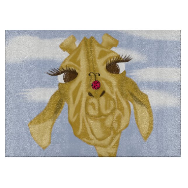 Cute och Colorful Giraffe (Framsidan)