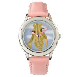 Cute och Colorful Giraffe Armbandsur