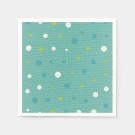 Cute och Colorful Polka dots Papper Bra Pappersservett