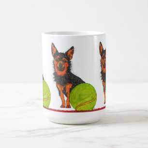 Cute och Colorkie Hund Mugg