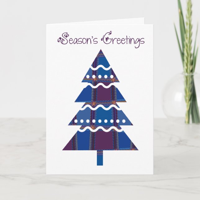 Cute och Crafty-julkort Helgkort (Framsida)