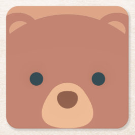 Cute och Cudly Brown Bear | UNDERLÄGG