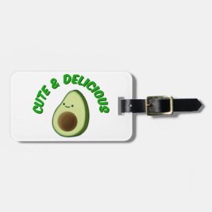 Cute och Delivery Avocado Bagagebricka