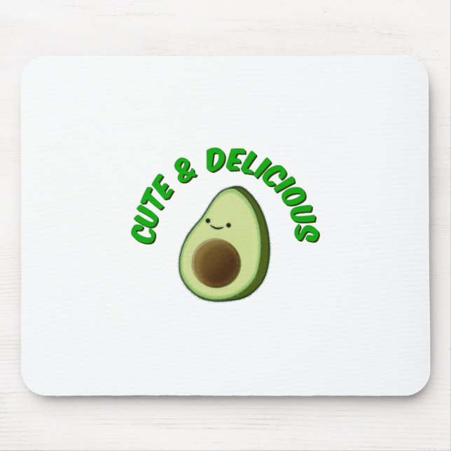 Cute och Delivery Avocado Musmatta (Framsidan)