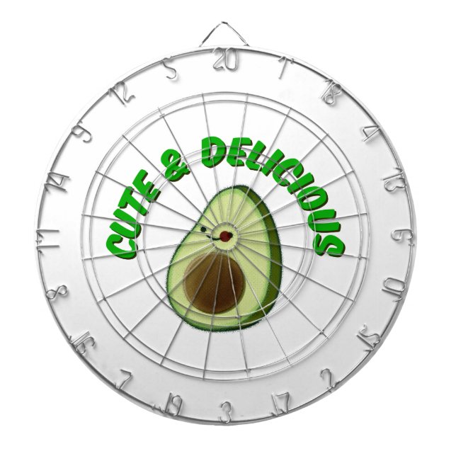 Cute och Delivery Avocado Piltavla (Framsidan)