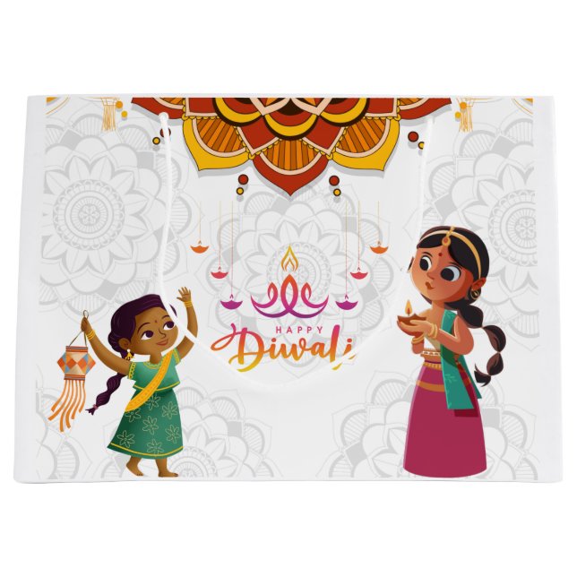Cute och Elegant Diwali (Framsidan)