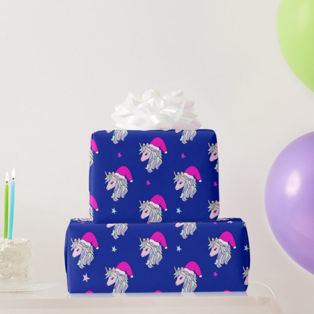 Cute och elegant encorn Santa mönster Presentpapper (Festgåvor)
