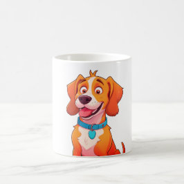 Cute och Fånig Gammal Stil Tecknad-pop Art Mugg
