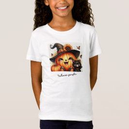 Cute och Festive Halloween Tee for Children