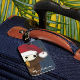 Cute och Festive Uggla Bagagebricka