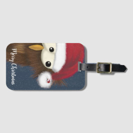 Cute och Festive Uggla Bagagebricka