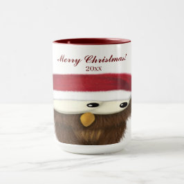 Cute och Festive Uggla Mugg