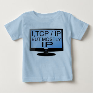 Cute och Funny Baby Geek Infant T-Shirt