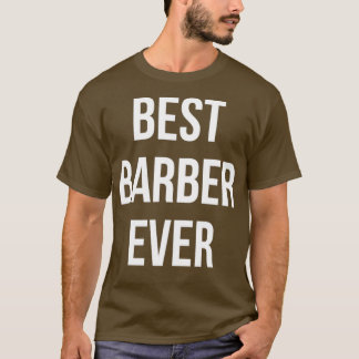 Cute och Funny Barber-design T Shirt