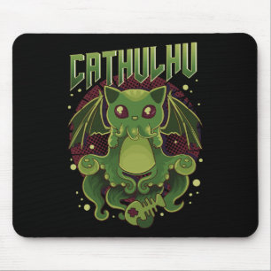 Cute och Funny Cathulhu Kawaii Cat Cthulhu Musmatta