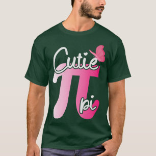 Cute och Funny Cutie Pi Math Paj Butterfly Adorabl T Shirt