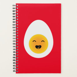 Cute och Funny Deviled Egg American Breakfast