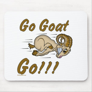 Cute och Funny Goat Mousepad Musmatta