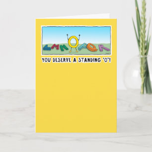 Cute och Funny Grattis Card Kort