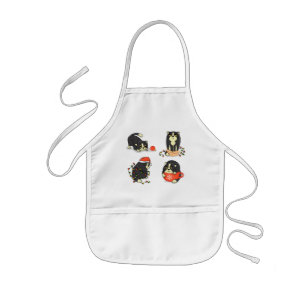 Cute och funny julklapp barnförkläde