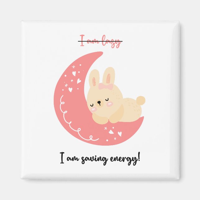 Cute och FUNNY Magnet (Framsidan)