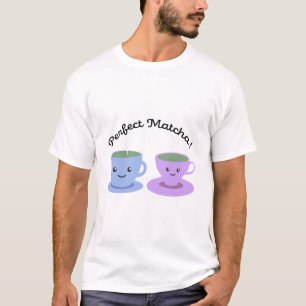 Cute och Funny Perfekt Matcha T Shirt