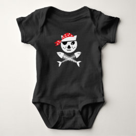 Cute och FUNNY Pirat Kids Cat T Shirt