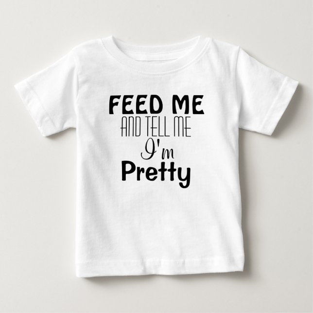 Cute och Funny Quoted T Shirt (Framsida)