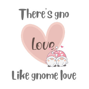 Cute och Funny Rosa Gno Kärlek Text Quote Heart Två-Tonad Mugg